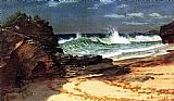 Beach at Nassau by Albert Bierstadt